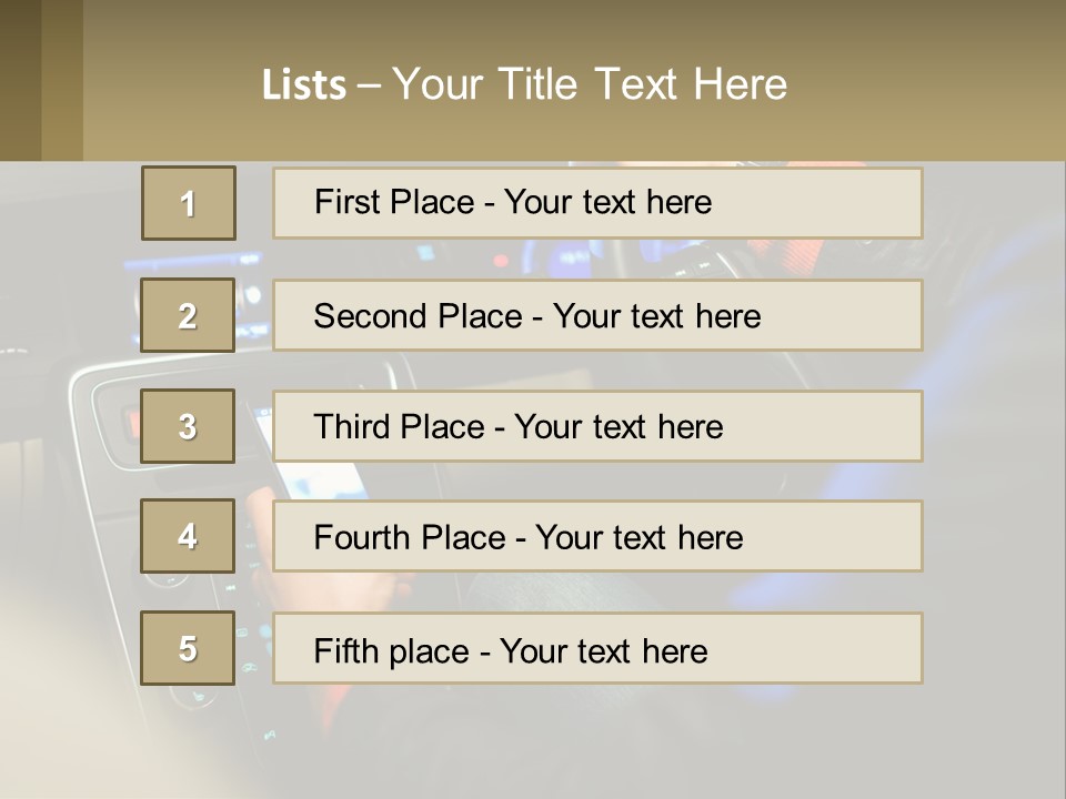 Conditioner House Equipment PowerPoint Template