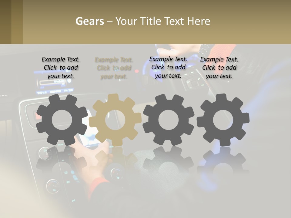 Conditioner House Equipment PowerPoint Template