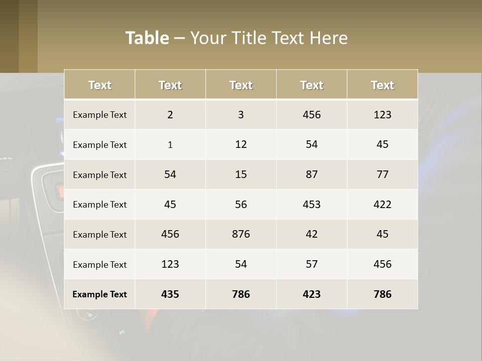 Conditioner House Equipment PowerPoint Template