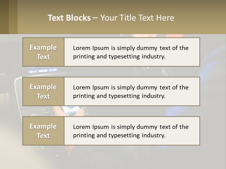 Conditioner House Equipment PowerPoint Template