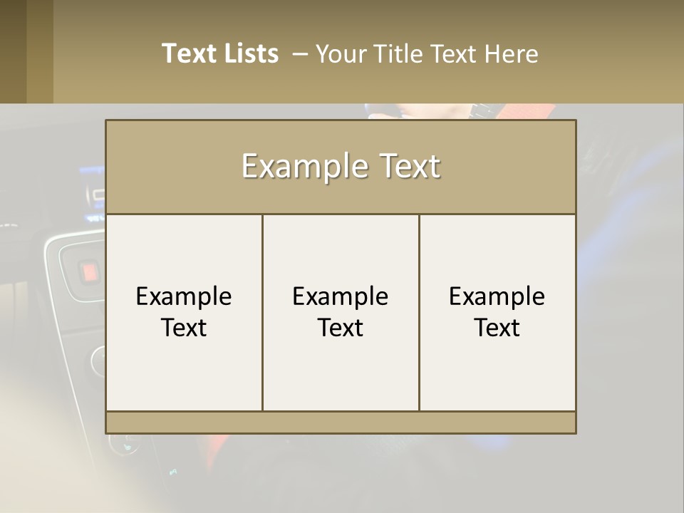 Conditioner House Equipment PowerPoint Template