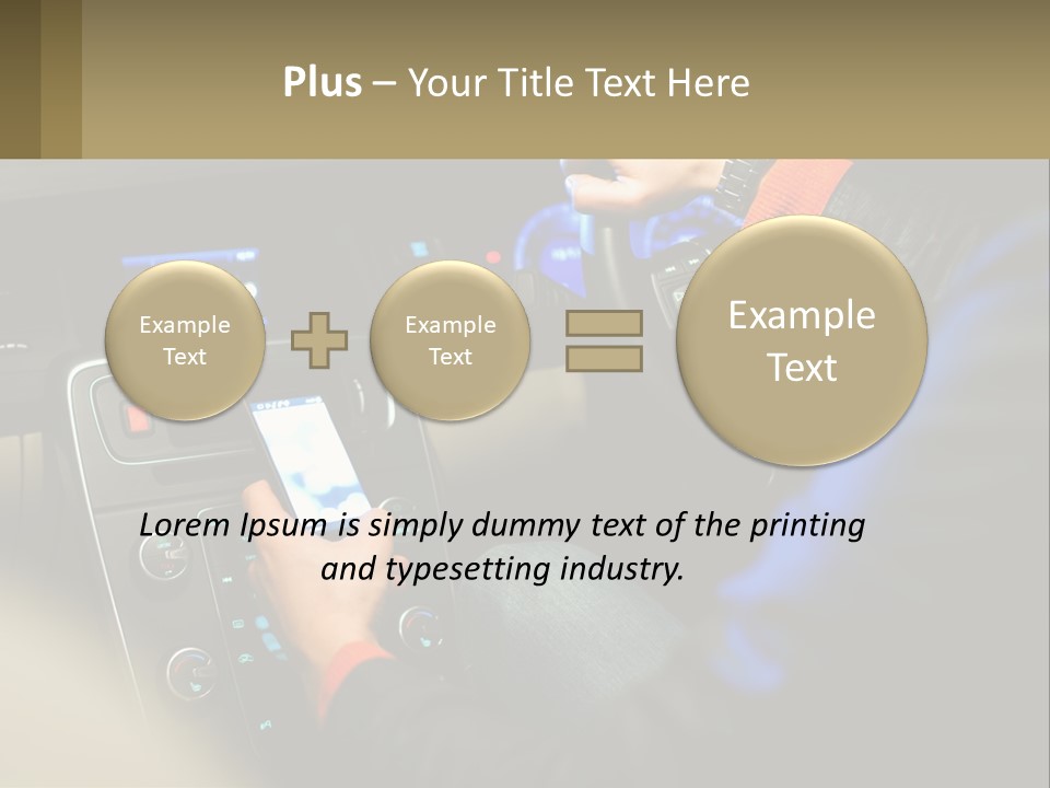 Conditioner House Equipment PowerPoint Template