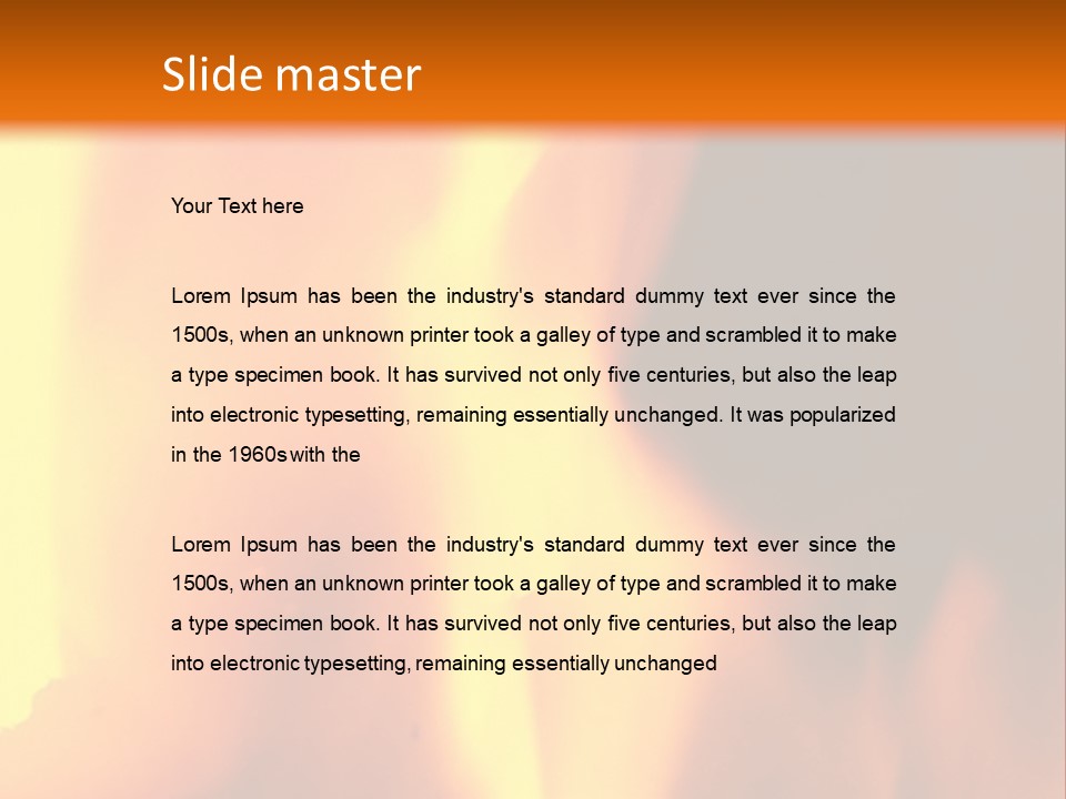 Technology Cool White PowerPoint Template