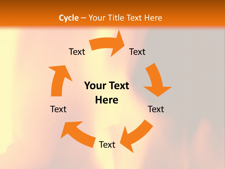 Technology Cool White PowerPoint Template