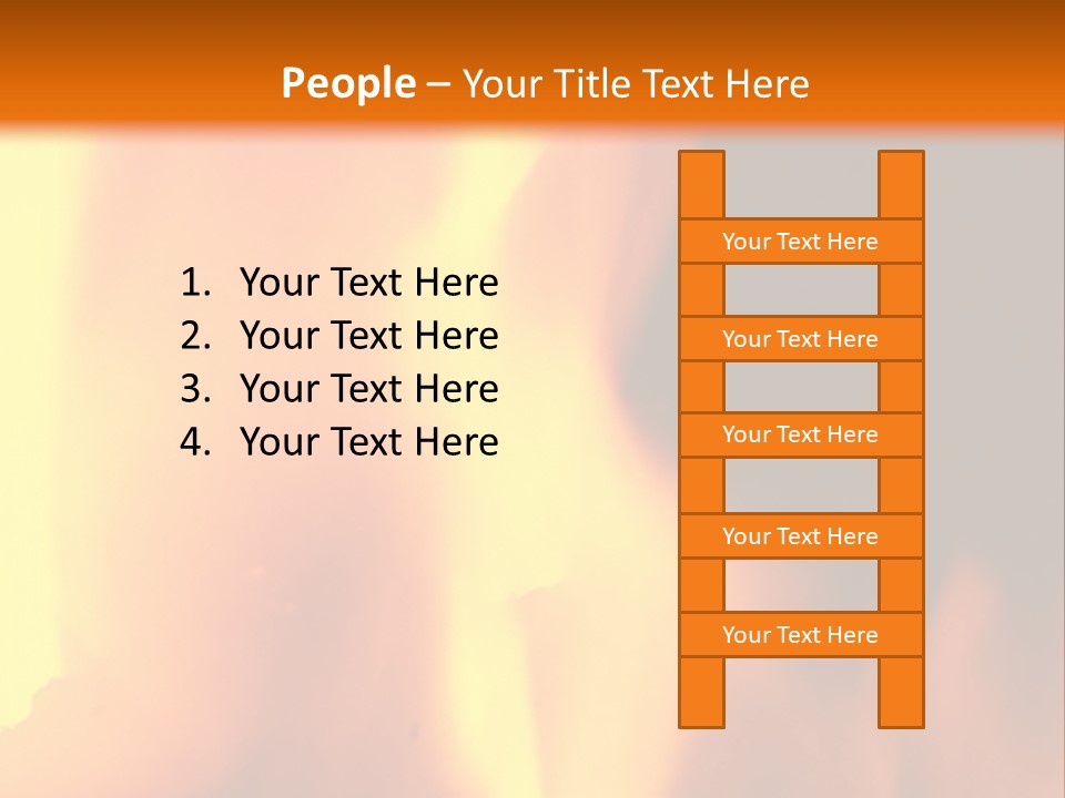 Technology Cool White PowerPoint Template