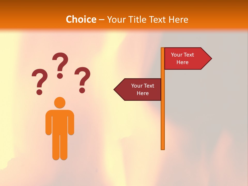 Technology Cool White PowerPoint Template
