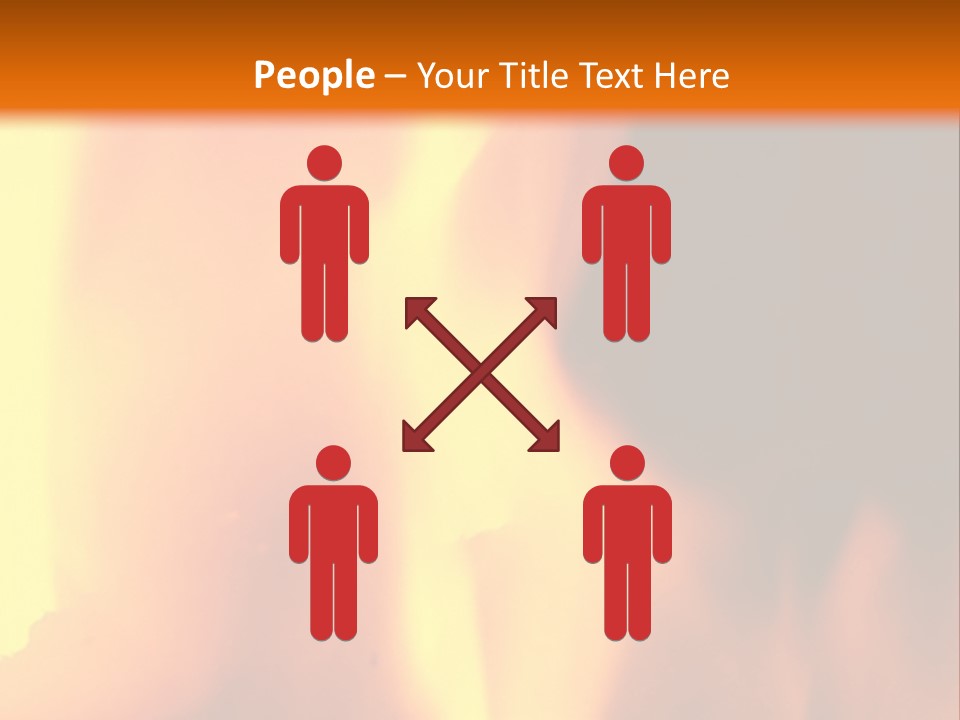 Technology Cool White PowerPoint Template