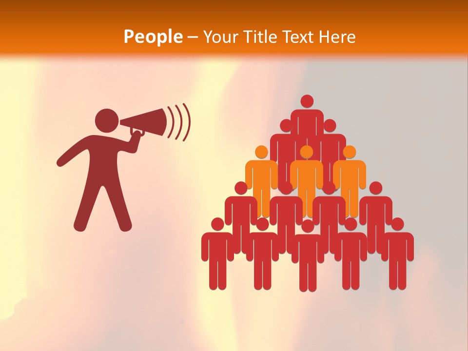 Technology Cool White PowerPoint Template