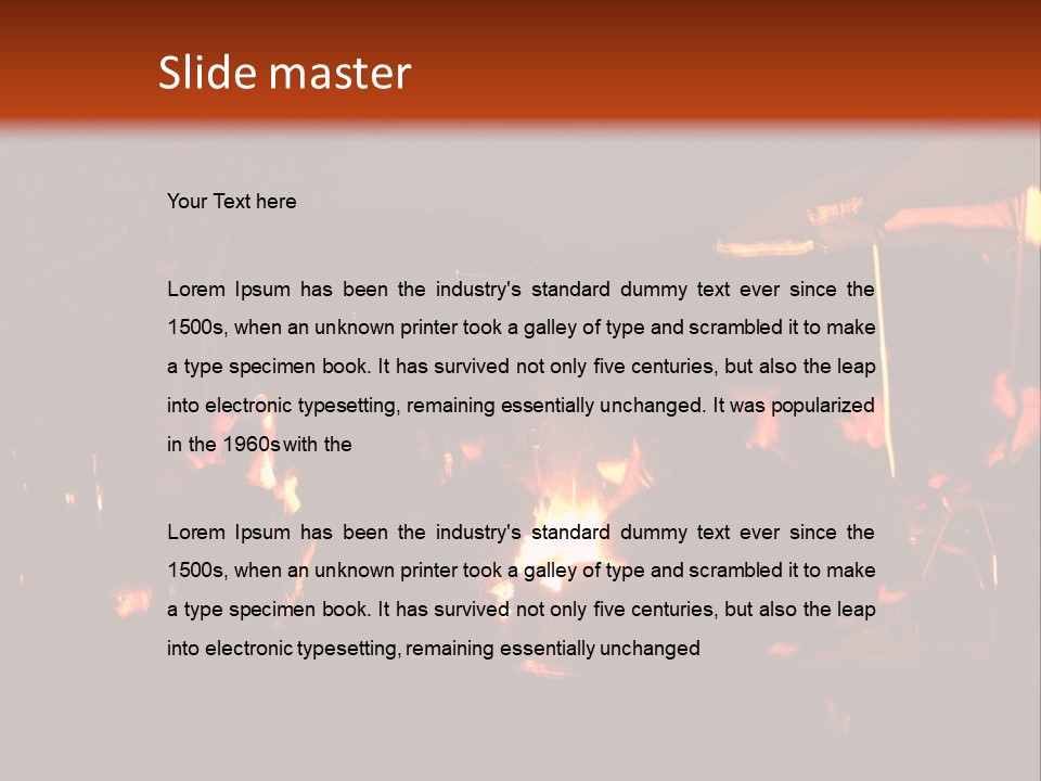 Air Unit Supply PowerPoint Template