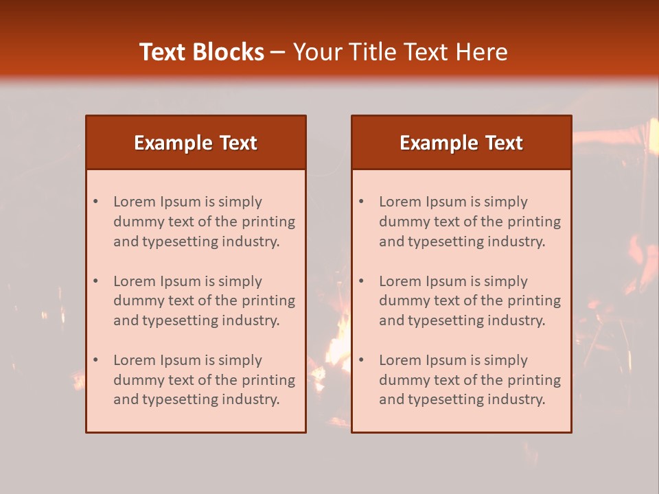 Air Unit Supply PowerPoint Template