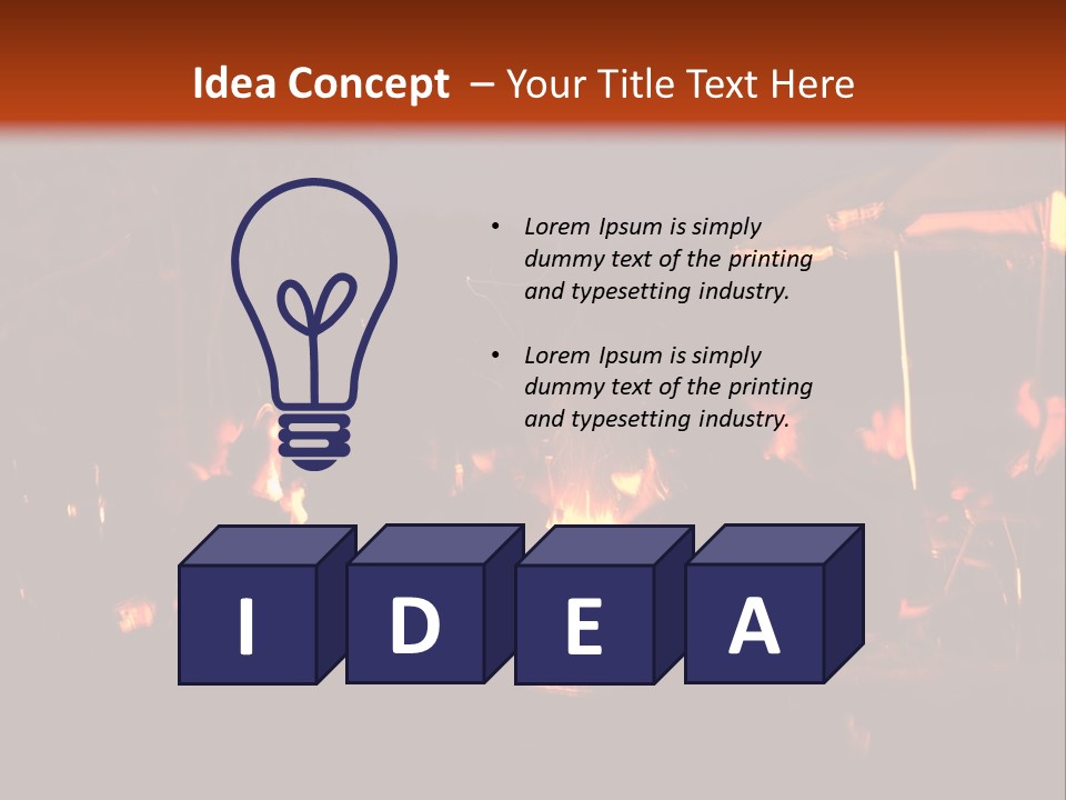 Air Unit Supply PowerPoint Template