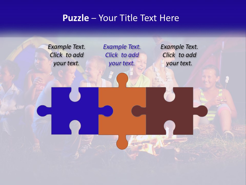 Home Cooling Cool PowerPoint Template