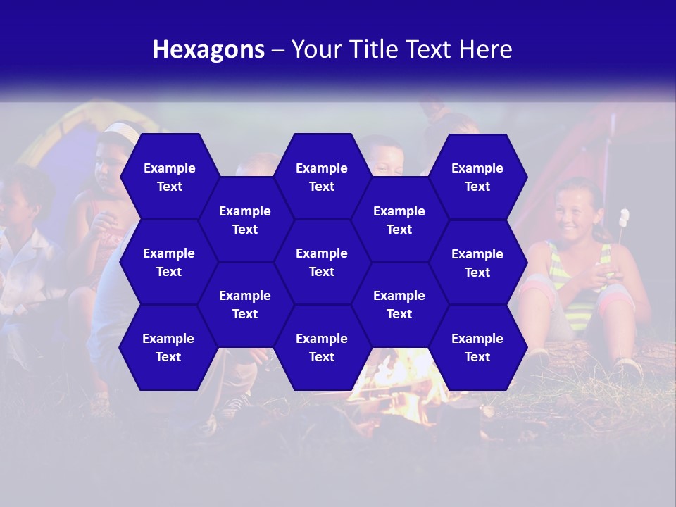 Home Cooling Cool PowerPoint Template