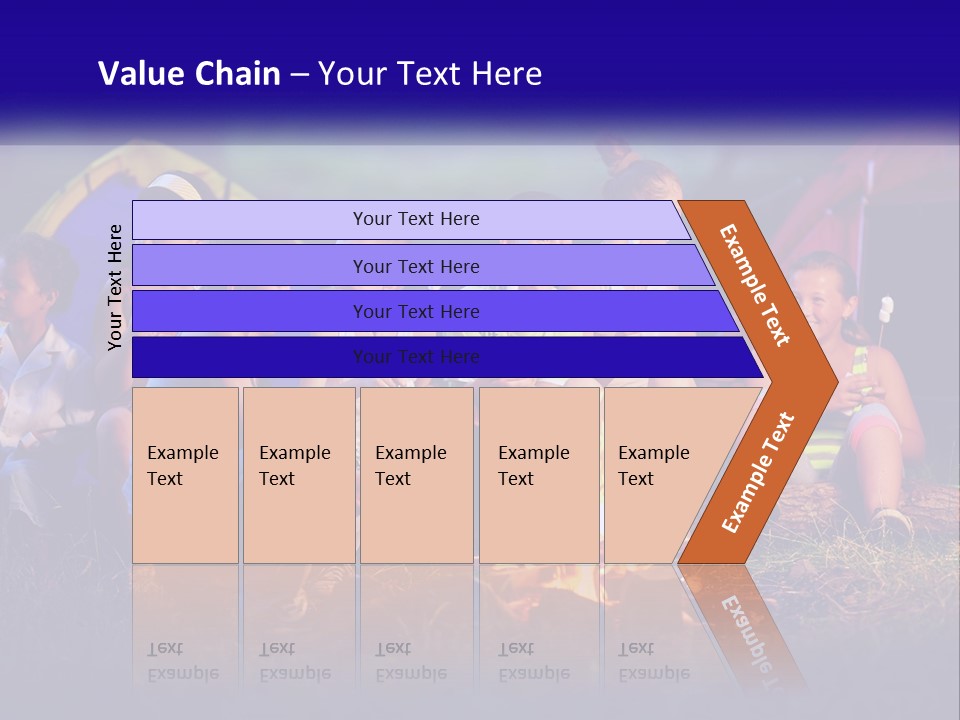 Home Cooling Cool PowerPoint Template