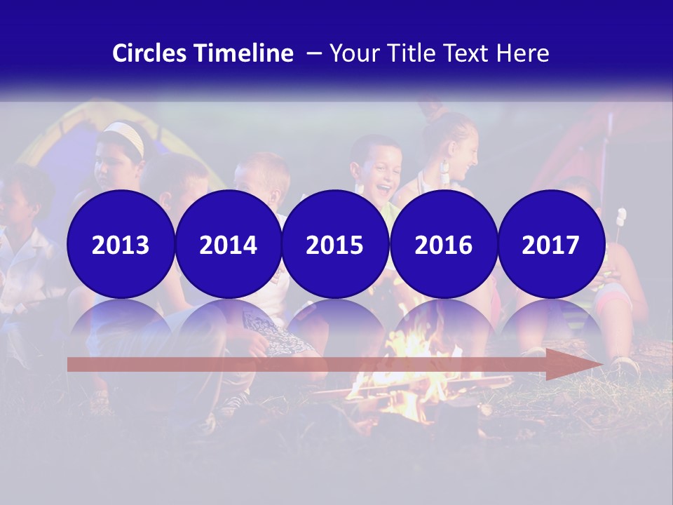 Home Cooling Cool PowerPoint Template