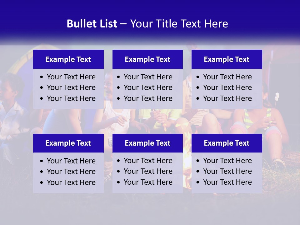 Home Cooling Cool PowerPoint Template
