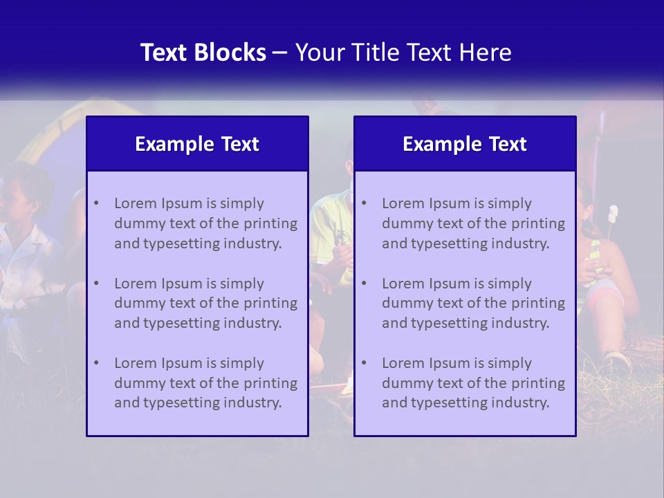 Home Cooling Cool PowerPoint Template