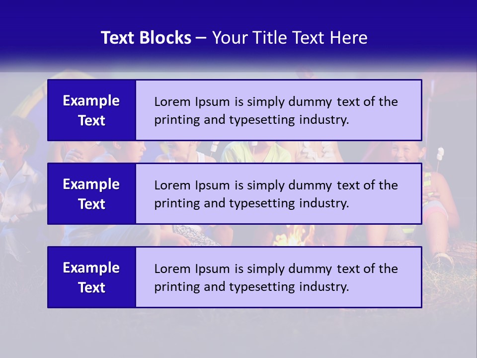 Home Cooling Cool PowerPoint Template