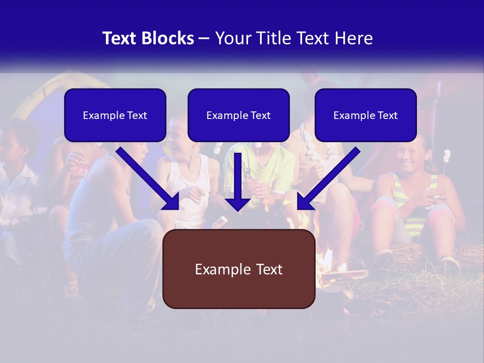 Home Cooling Cool PowerPoint Template