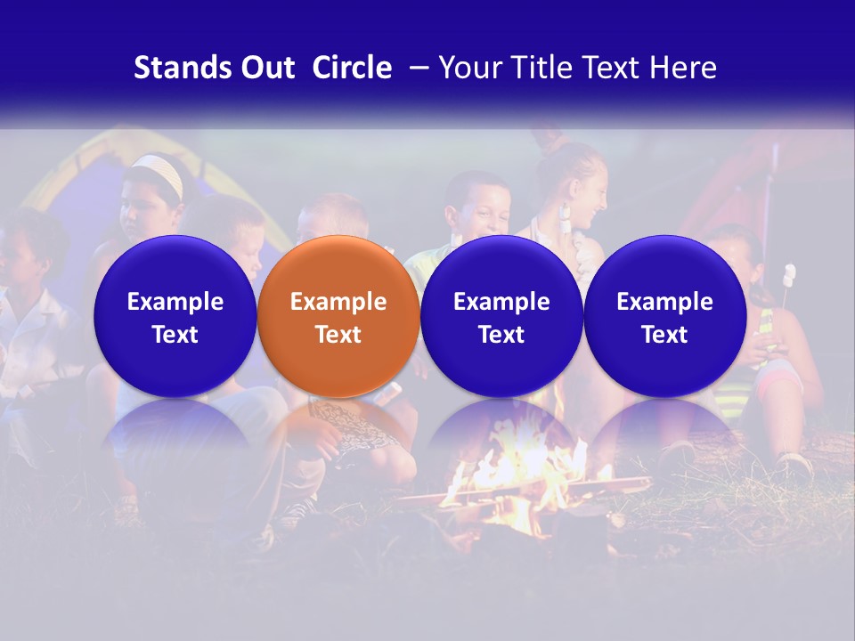 Home Cooling Cool PowerPoint Template