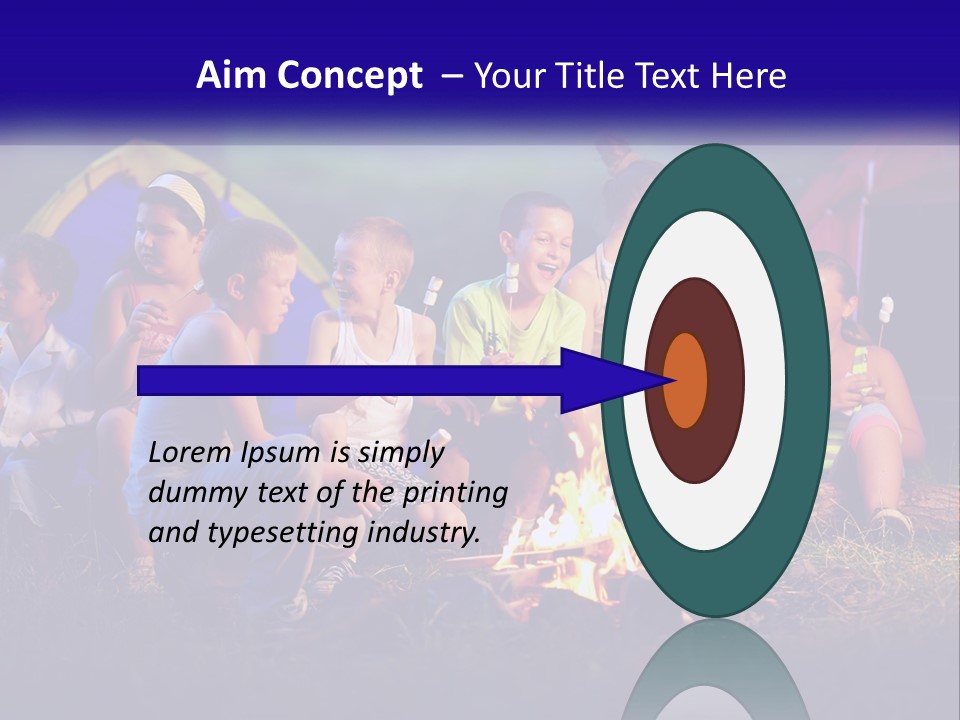 Home Cooling Cool PowerPoint Template