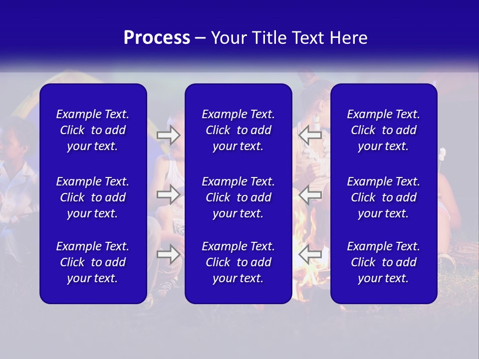 Home Cooling Cool PowerPoint Template