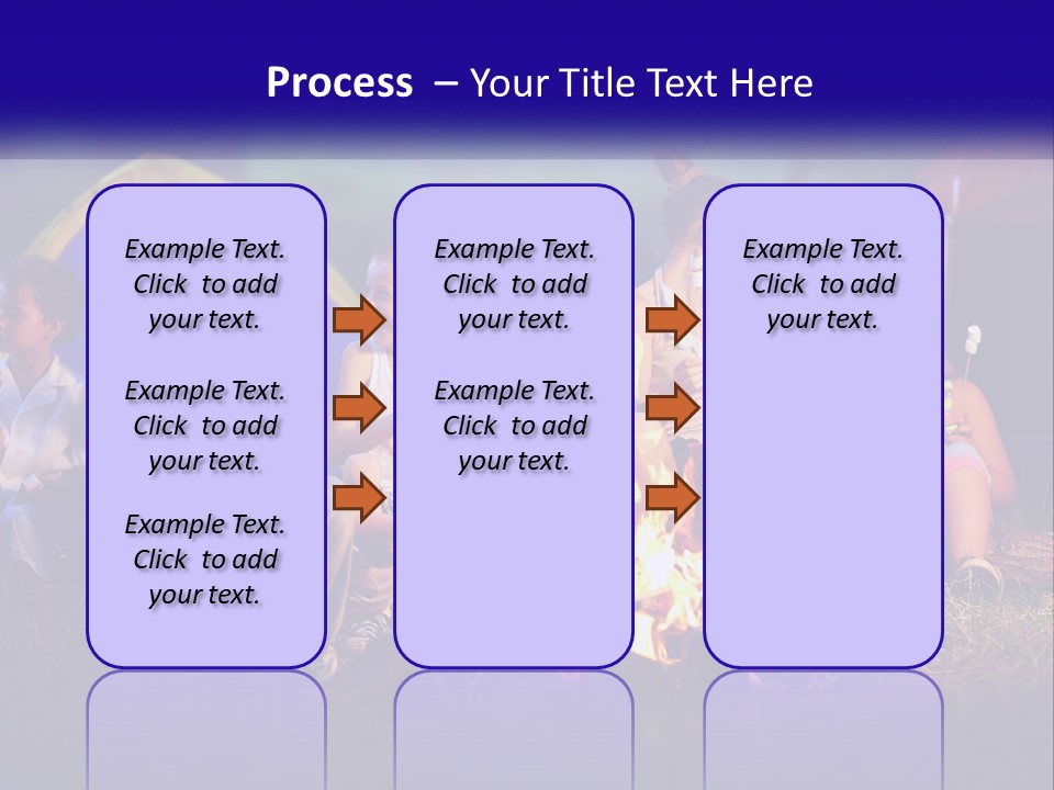 Home Cooling Cool PowerPoint Template