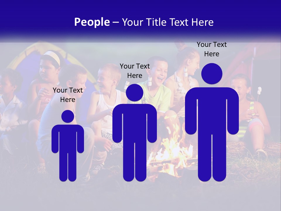 Home Cooling Cool PowerPoint Template