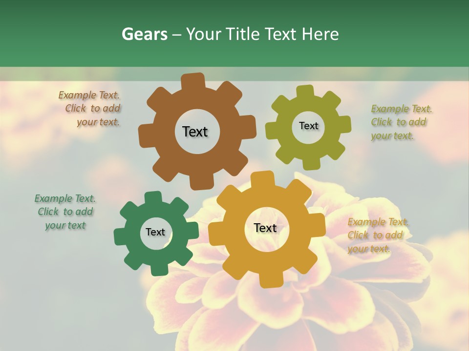 Air Electric Temperature PowerPoint Template