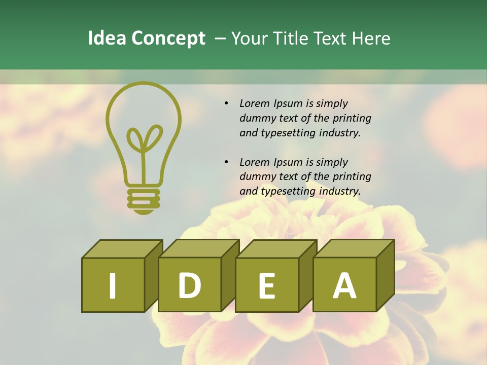 Air Electric Temperature PowerPoint Template