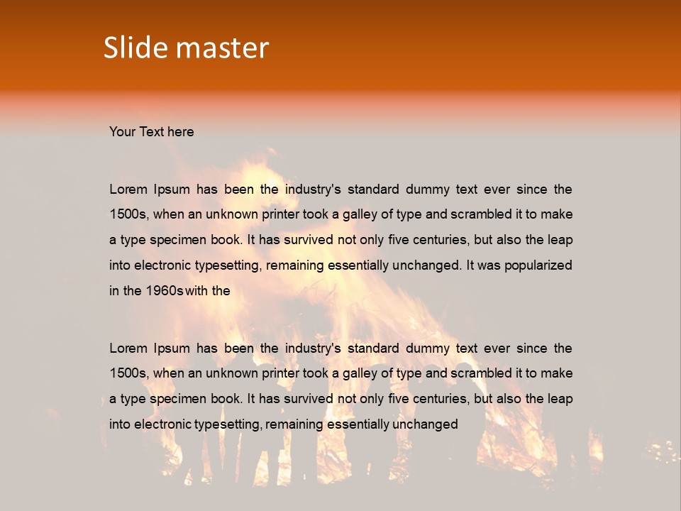 Power Switch Cooling PowerPoint Template