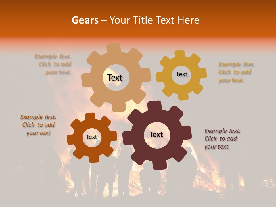 Power Switch Cooling PowerPoint Template