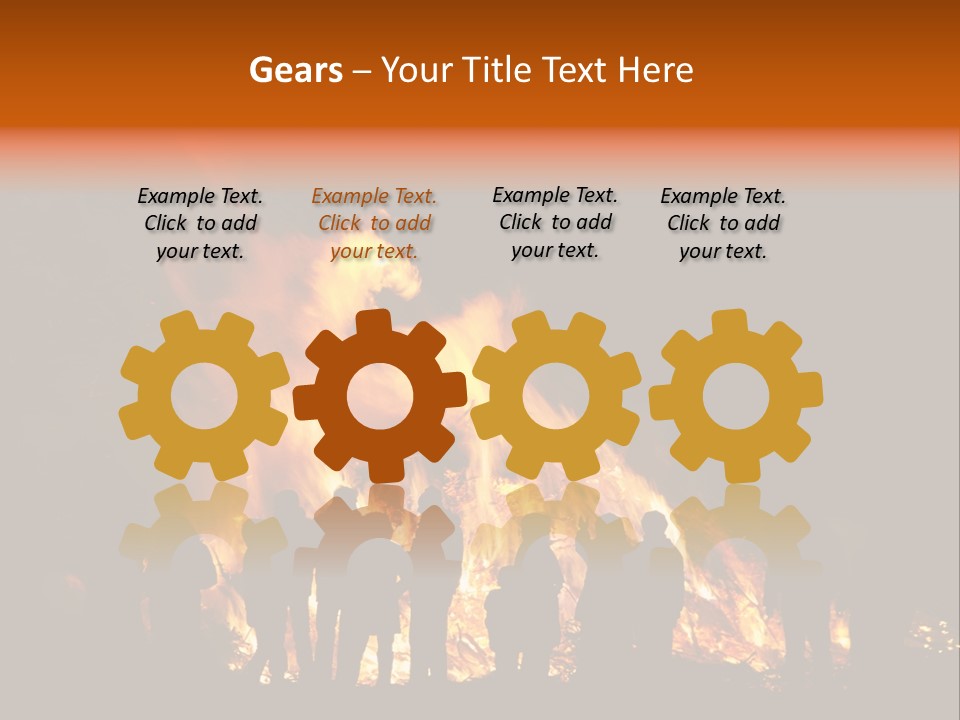 Power Switch Cooling PowerPoint Template