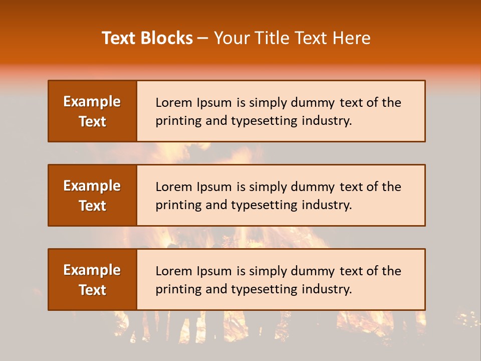 Power Switch Cooling PowerPoint Template