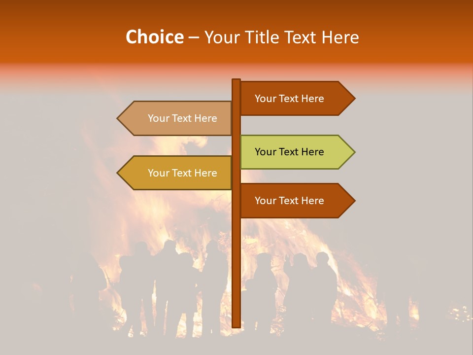 Power Switch Cooling PowerPoint Template