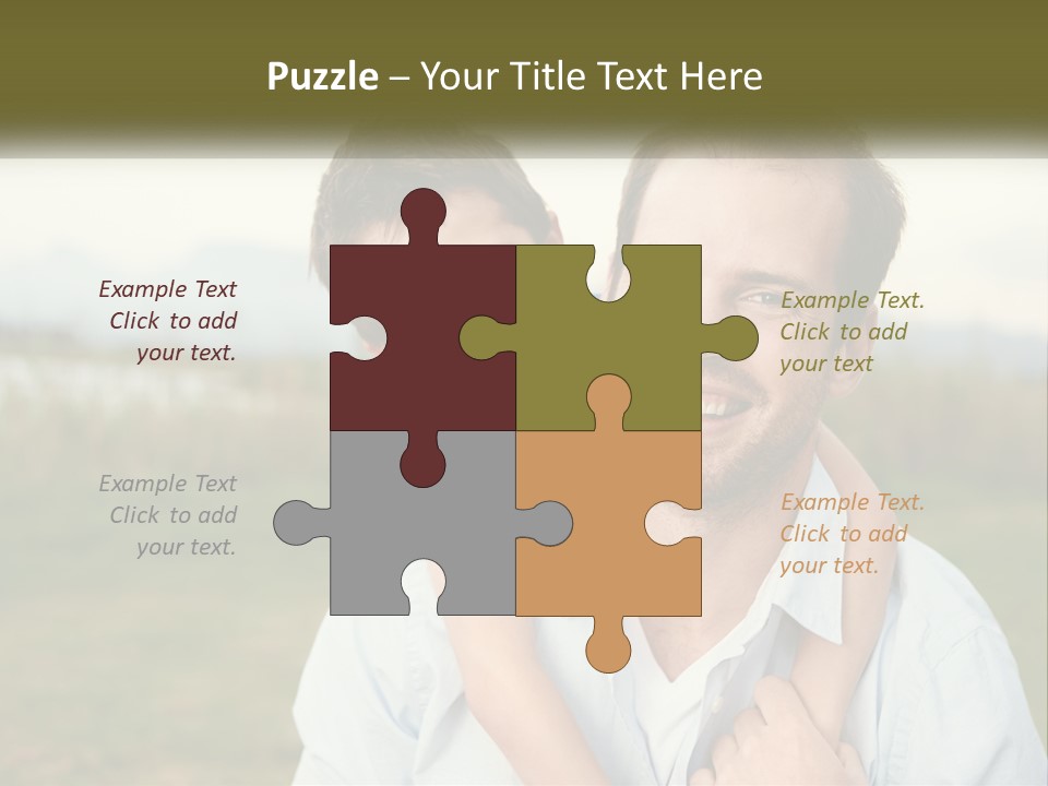 Energy Cool House PowerPoint Template