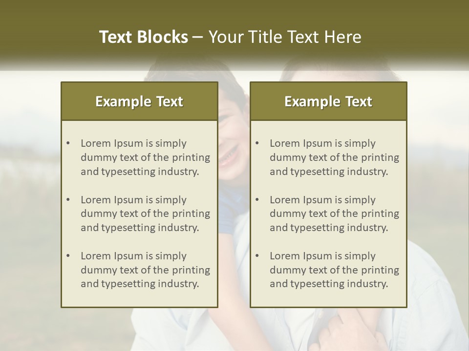 Energy Cool House PowerPoint Template