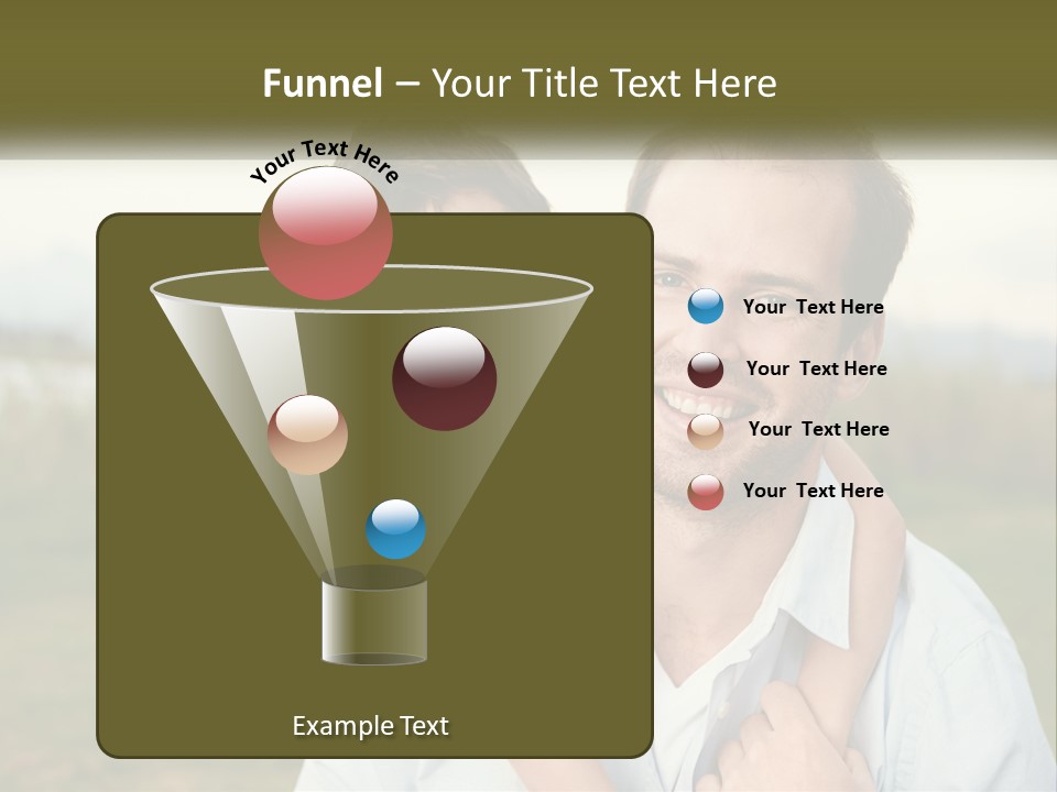 Energy Cool House PowerPoint Template