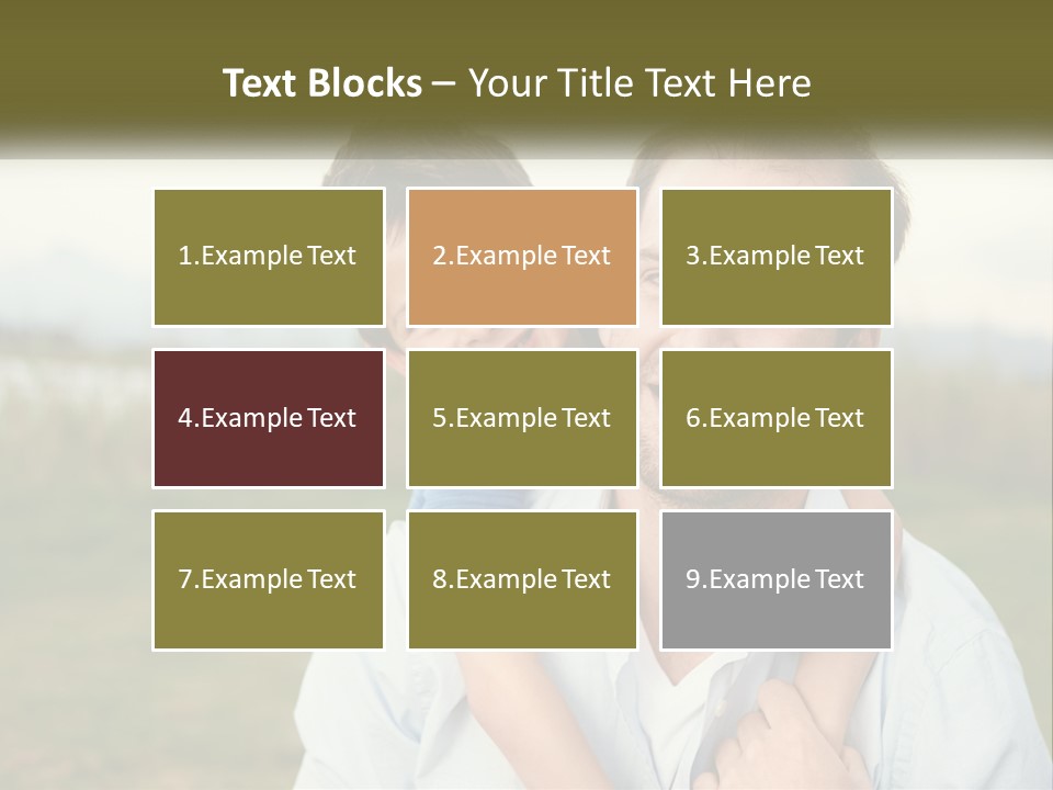 Energy Cool House PowerPoint Template