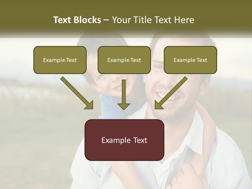 Energy Cool House PowerPoint Template