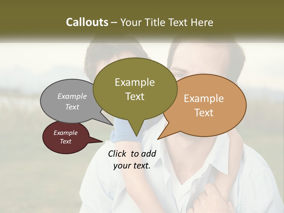 Energy Cool House PowerPoint Template