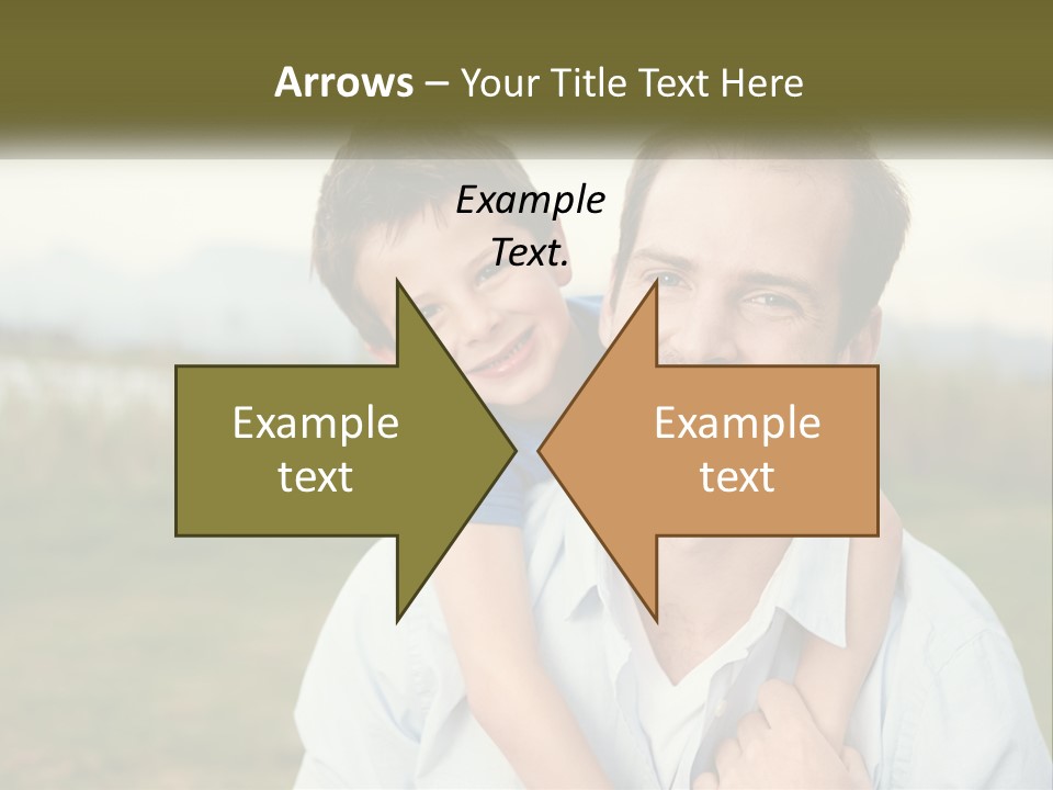 Energy Cool House PowerPoint Template