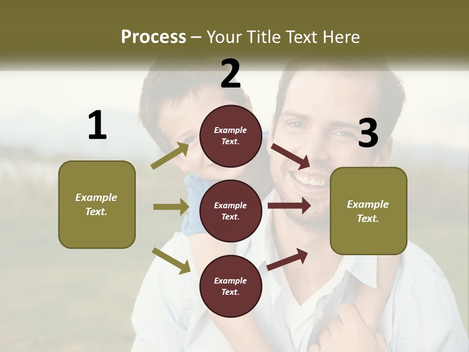 Energy Cool House PowerPoint Template