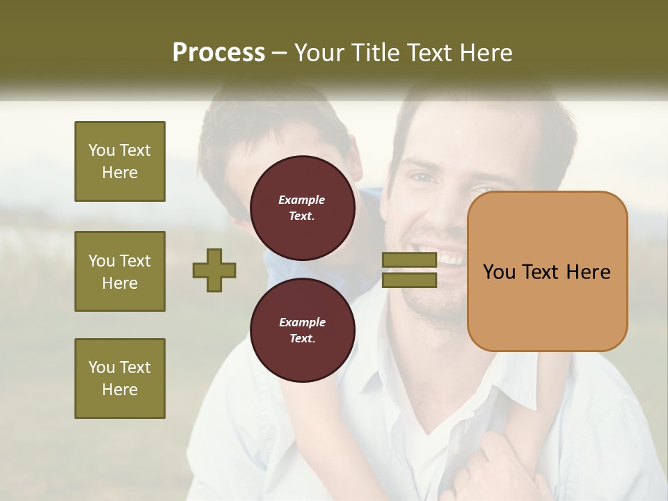 Energy Cool House PowerPoint Template