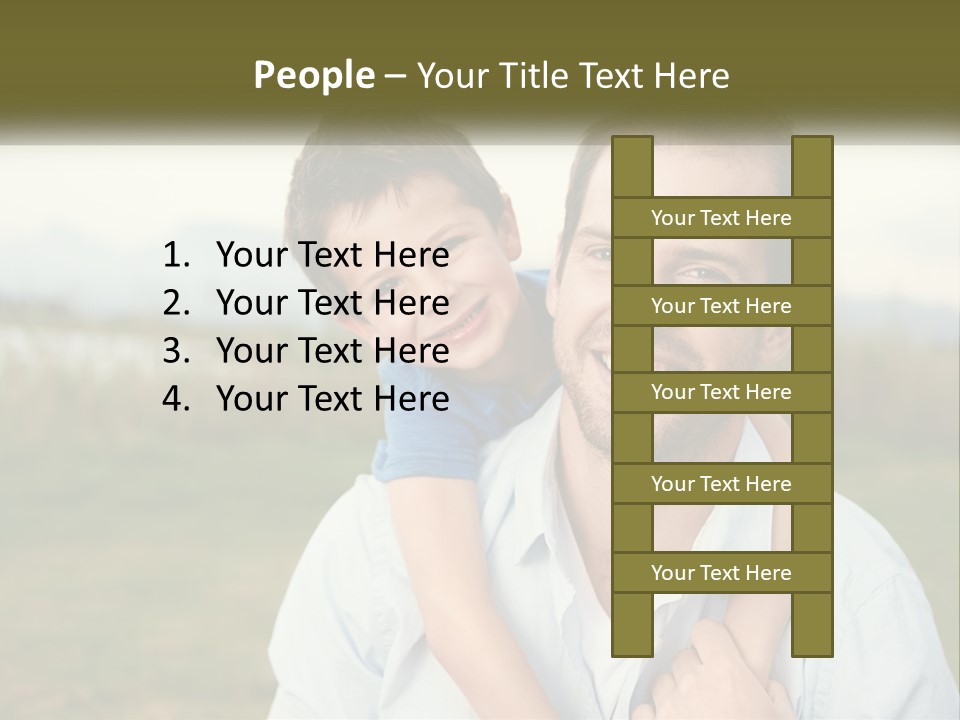 Energy Cool House PowerPoint Template