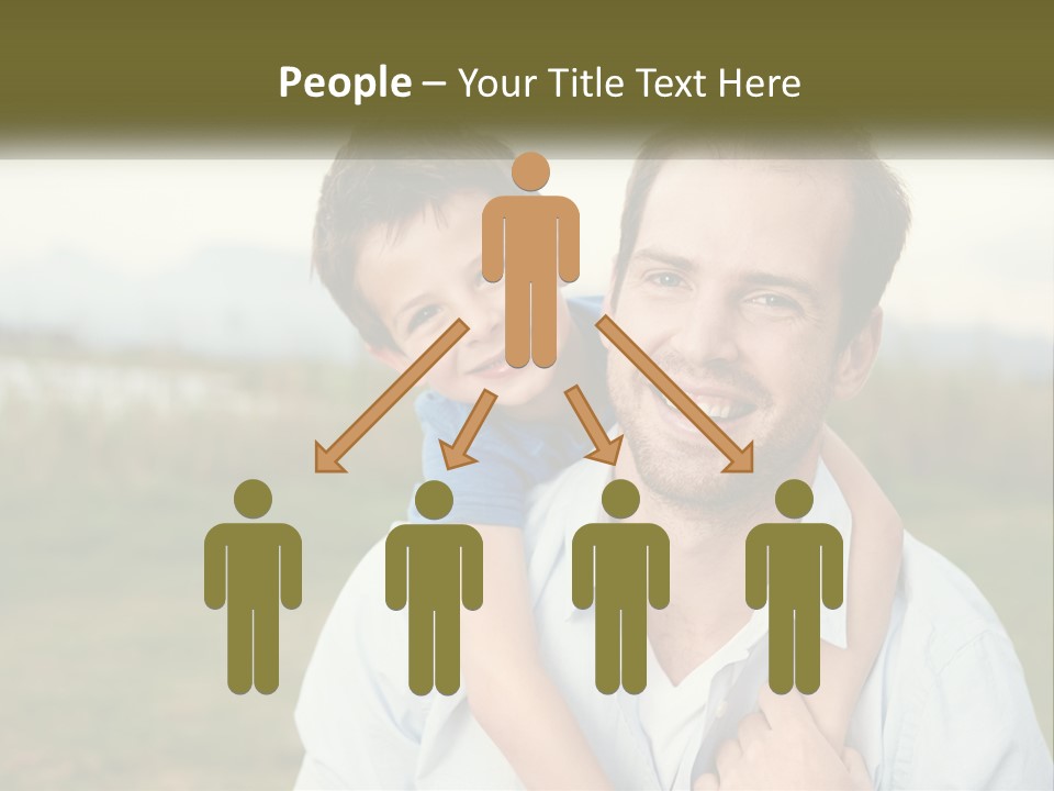 Energy Cool House PowerPoint Template