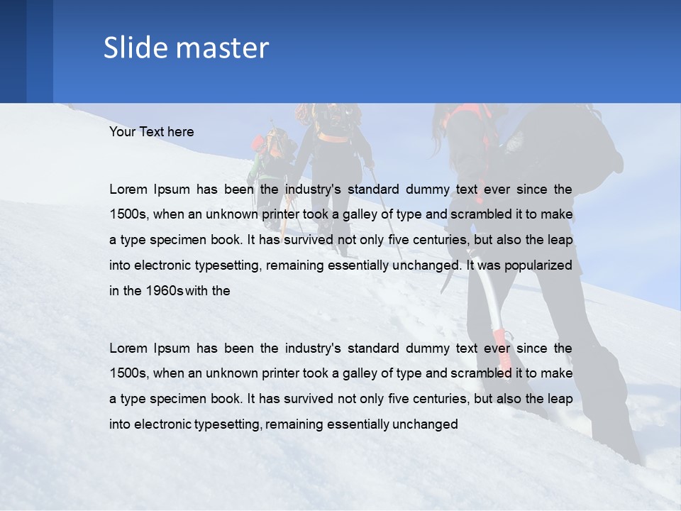 Cold Climate Cool PowerPoint Template