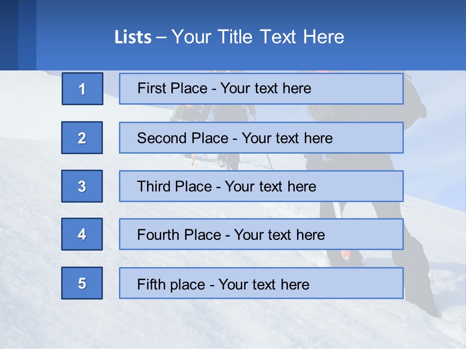 Cold Climate Cool PowerPoint Template