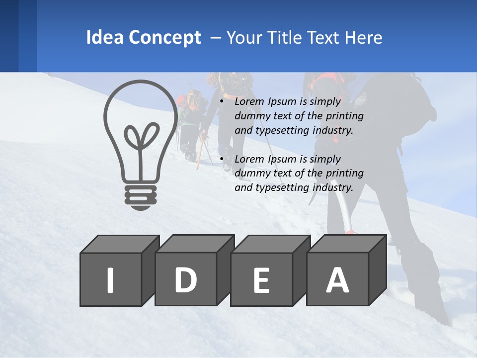 Cold Climate Cool PowerPoint Template