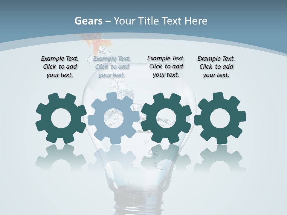 White Remote Air PowerPoint Template